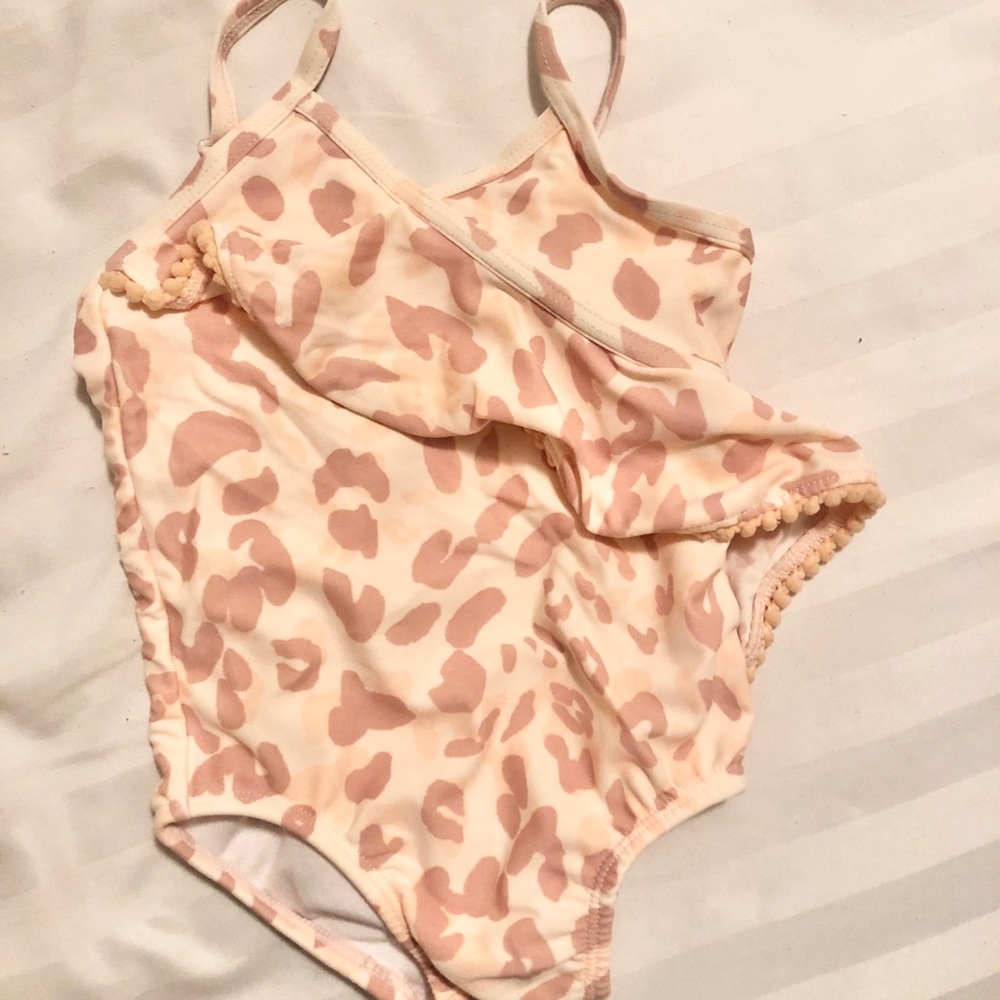 Jessica Simpson Baby Leopard Sunsuit